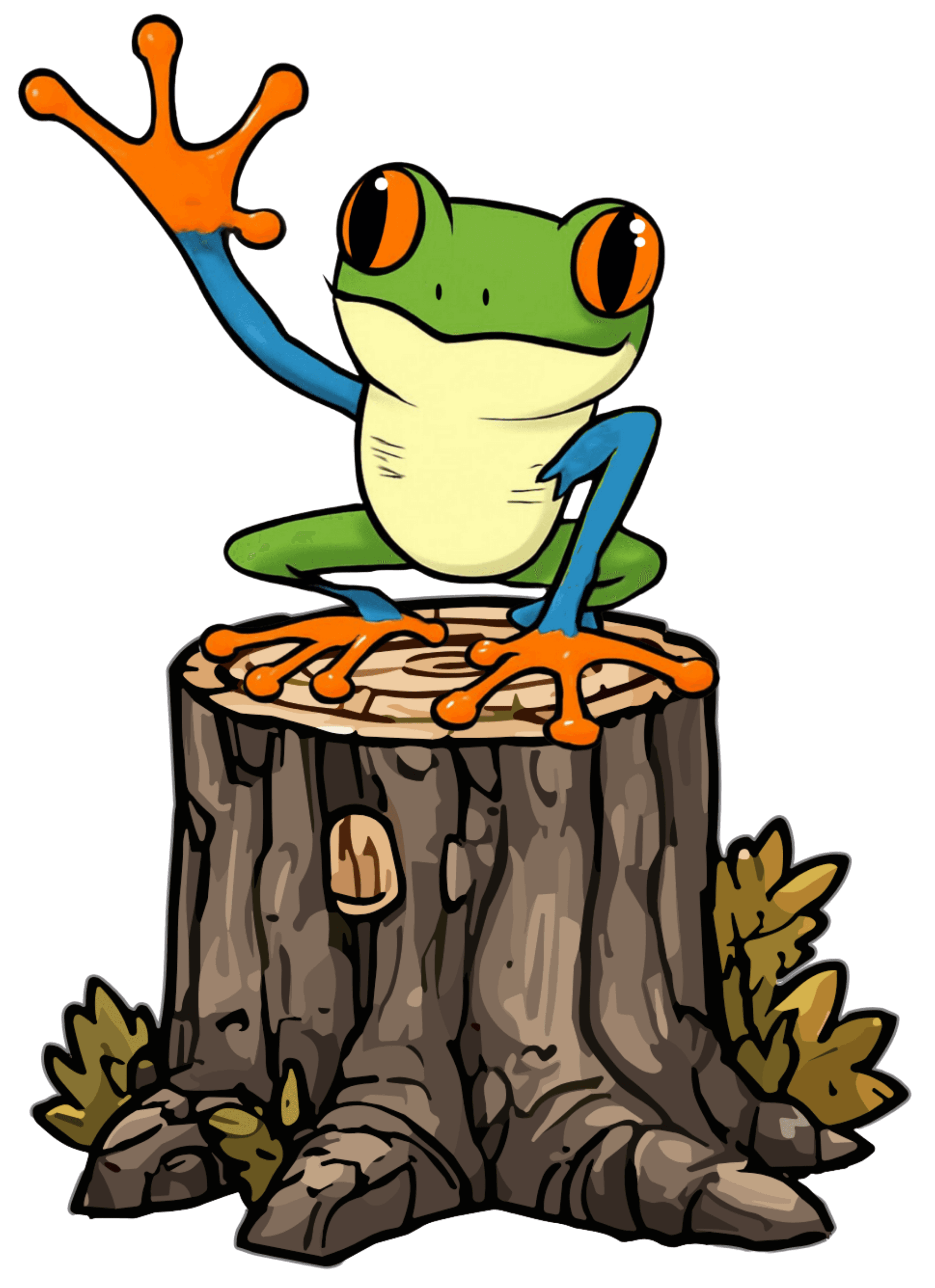 Bay Area Landscapes frog logo
