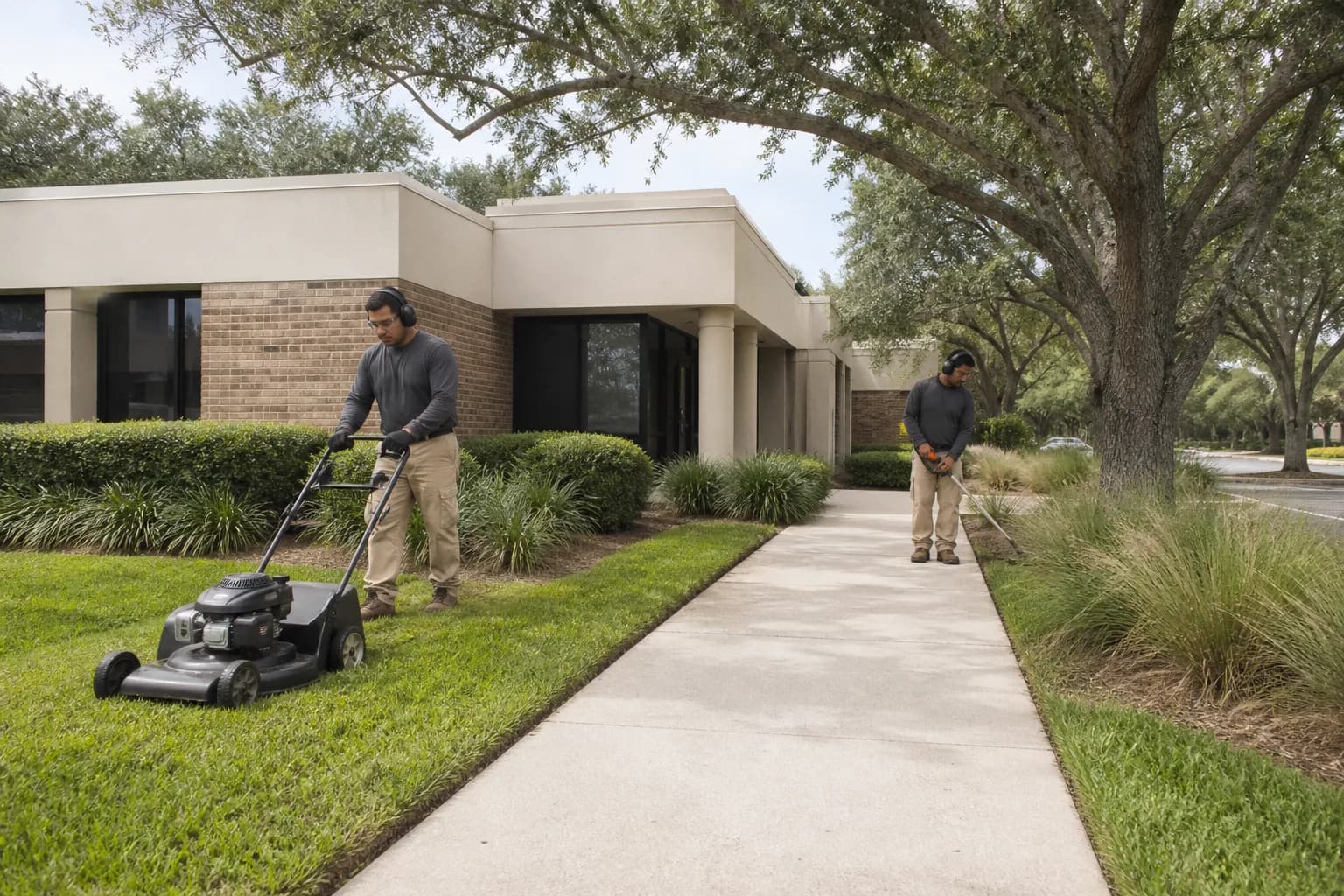 Illustrative view for Commercial Grounds Maintenance