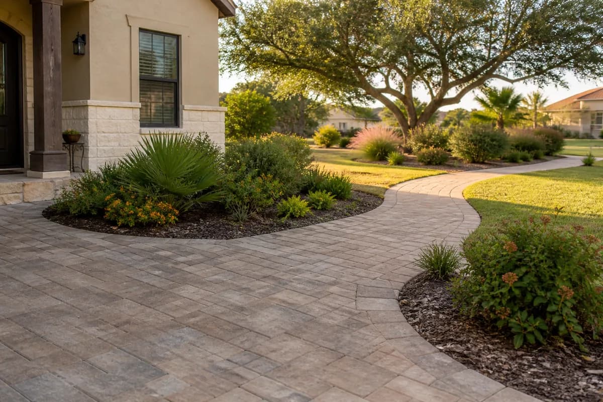 Illustrative view for Hardscaping, Pavers & Retaining Walls