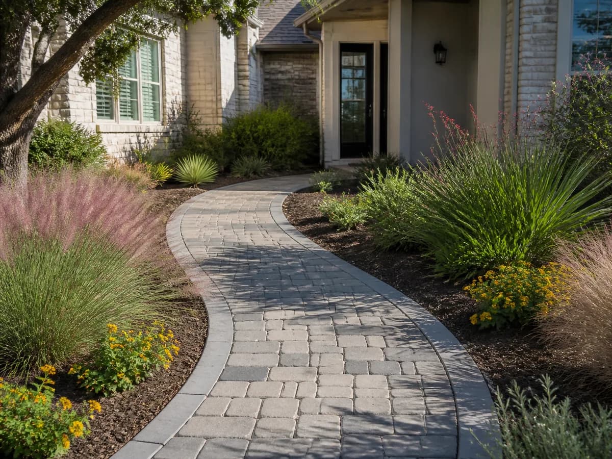 Illustrative walkways scene