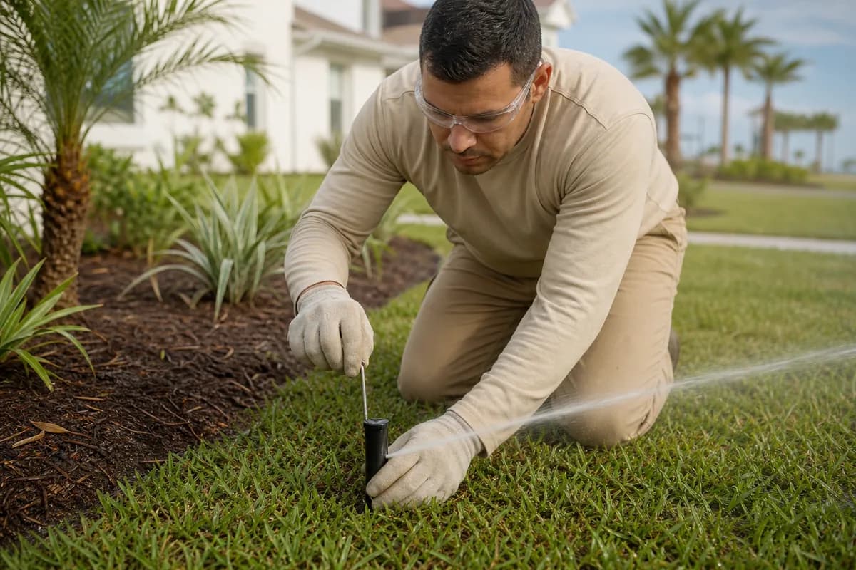 Illustrative view for Irrigation System Installation